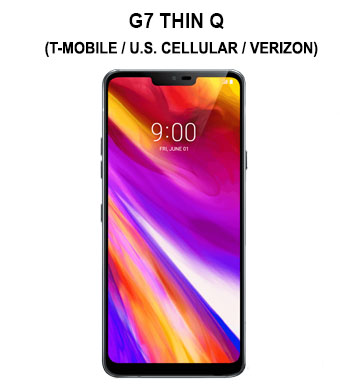 G7 Thin Q (Sprint / T-Mobile / U.S. Cellular / Verizon)