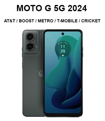 MOTO G 5G (2024) (AT&T / BOOST / METRO / T-MOBILE / U.S CELLULAR / CRICKET) 